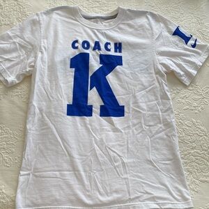 Nike Coach K 1,000 wins and kounting wire Tshirt size small